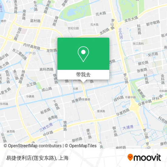 易捷便利店(莲安东路)地图