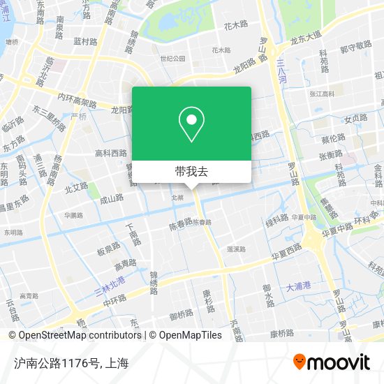 沪南公路1176号地图