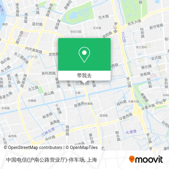 中国电信(沪南公路营业厅)-停车场地图
