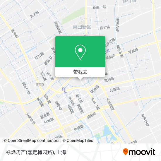 禄烨房产(嘉定梅园路)地图