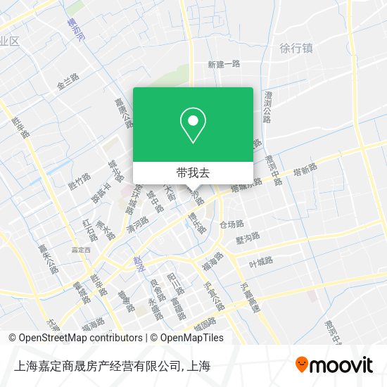上海嘉定商晟房产经营有限公司地图