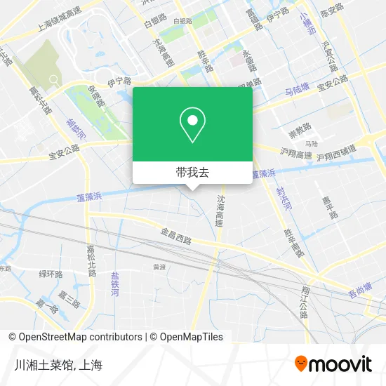 川湘土菜馆地图