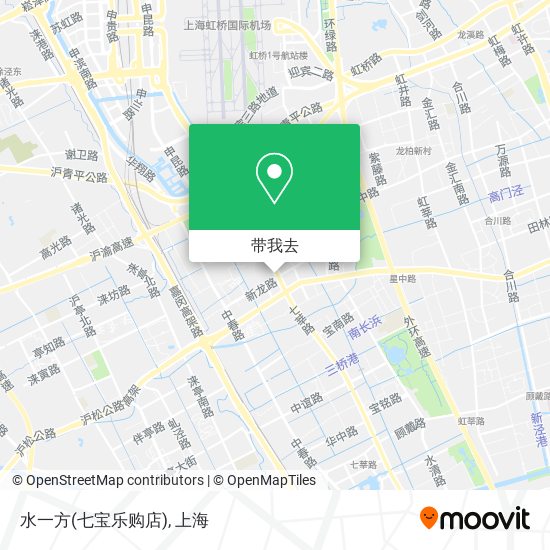 水一方(七宝乐购店)地图