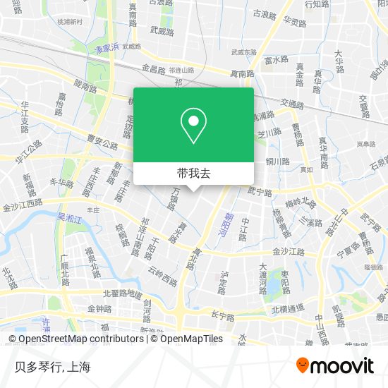 贝多琴行地图