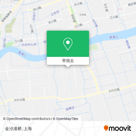 金泾港桥地图