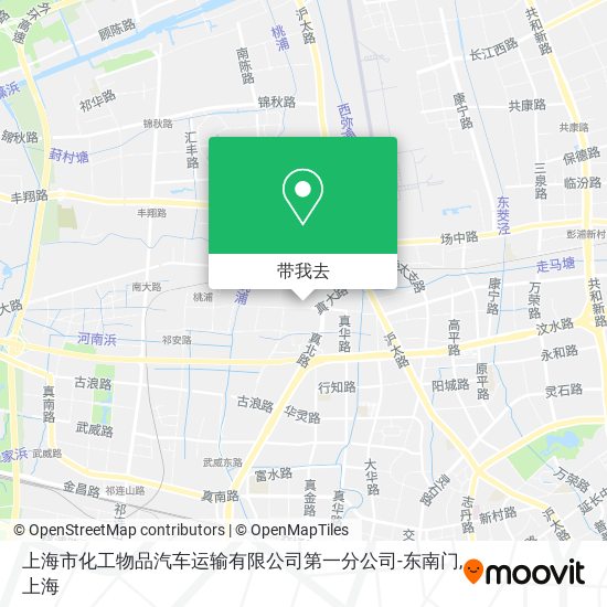 上海市化工物品汽车运输有限公司第一分公司-东南门地图