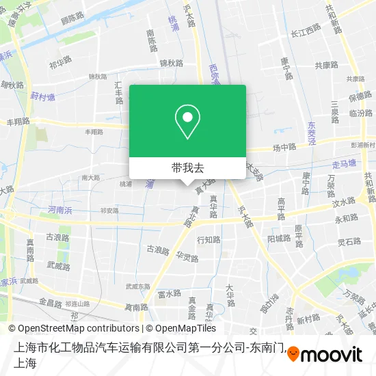 上海市化工物品汽车运输有限公司第一分公司-东南门地图