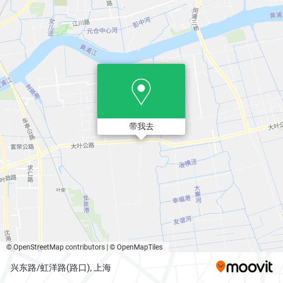 兴东路/虹洋路(路口)地图