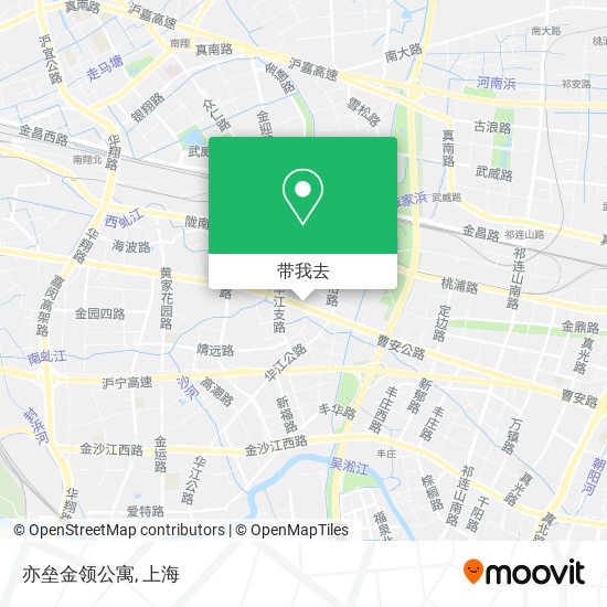 亦垒金领公寓地图