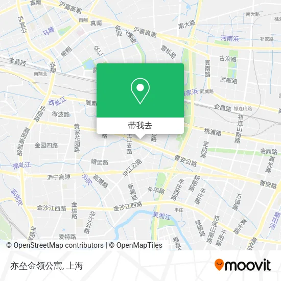 亦垒金领公寓地图