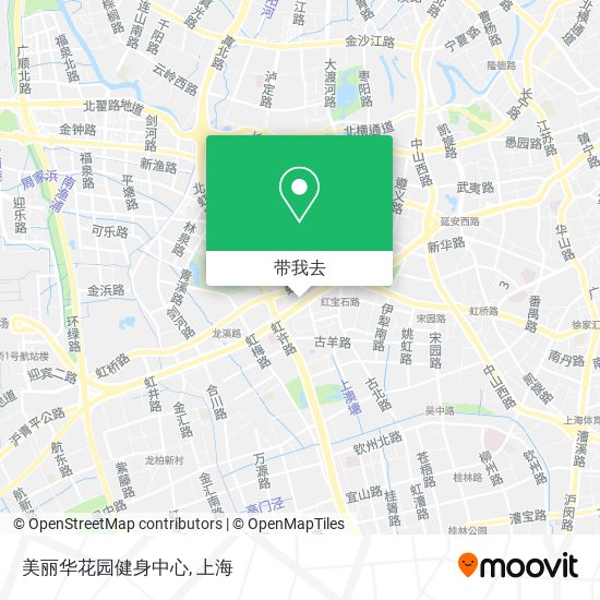 美丽华花园健身中心地图