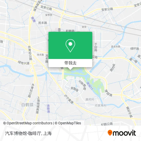 汽车博物馆-咖啡厅地图