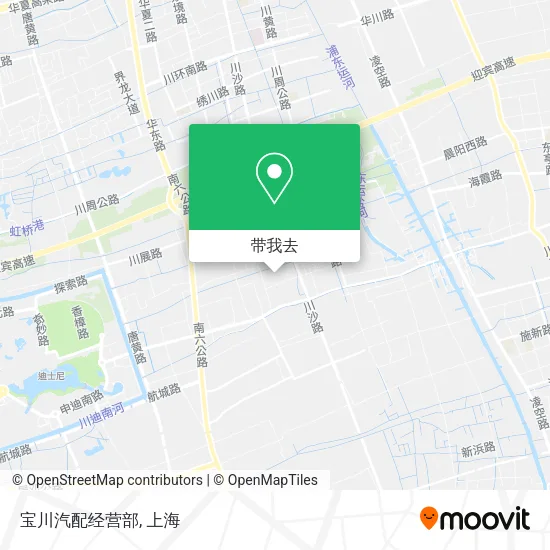 宝川汽配经营部地图