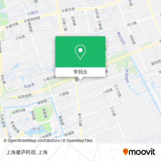 上海馨庐民宿地图