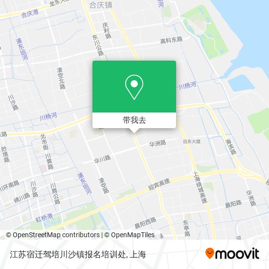江苏宿迁驾培川沙镇报名培训处地图