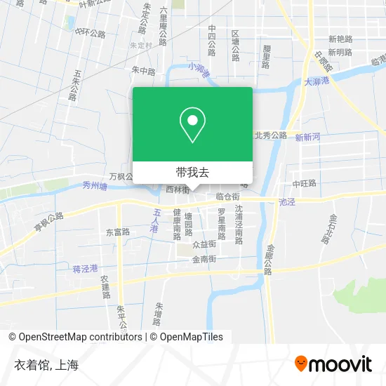 衣着馆地图