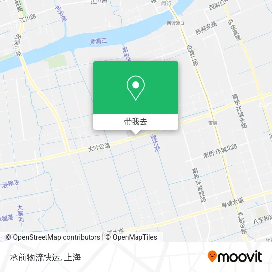 承前物流快运地图