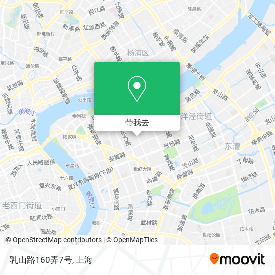 乳山路160弄7号地图