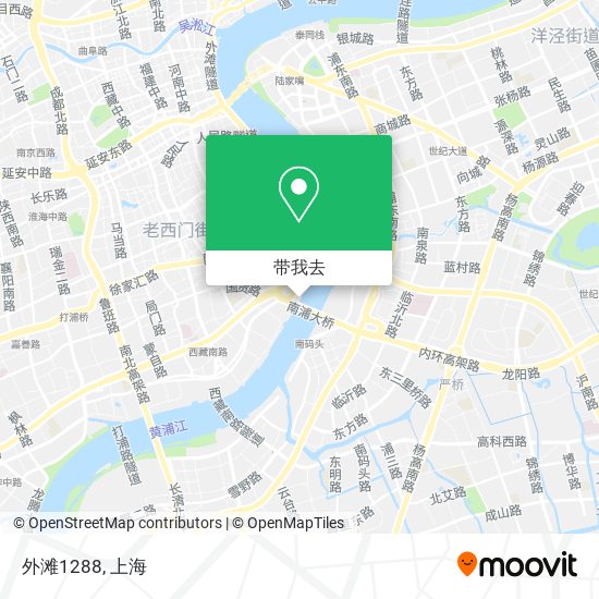 外滩1288地图