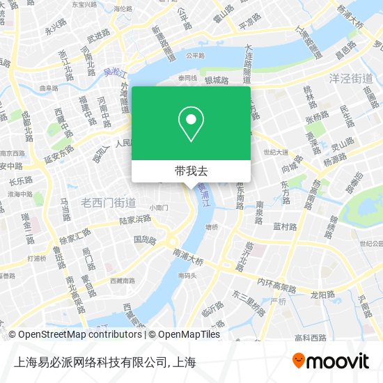 上海易必派网络科技有限公司地图