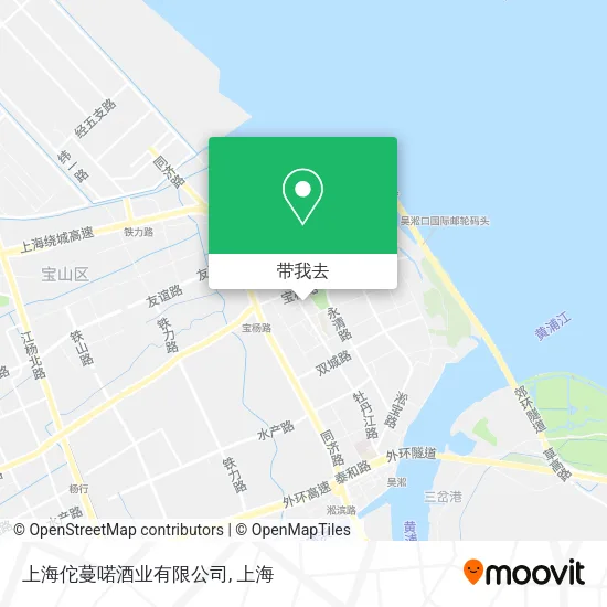 上海佗蔓喏酒业有限公司地图