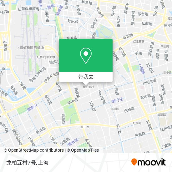 龙柏五村7号地图