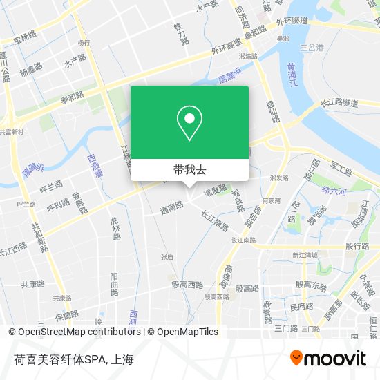 荷喜美容纤体SPA地图