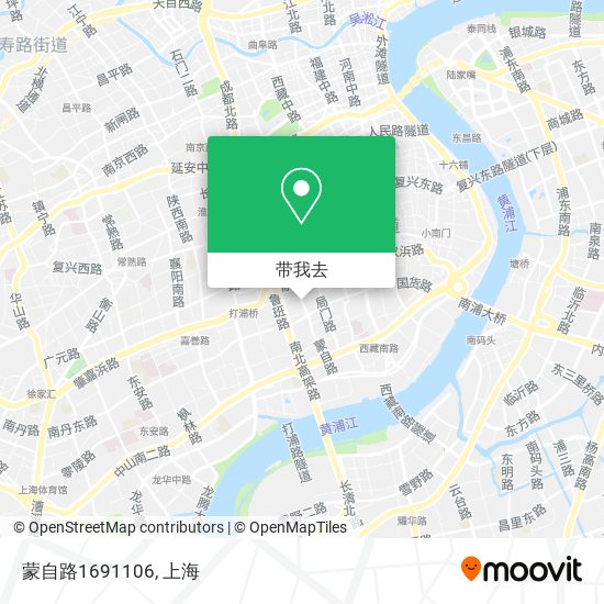 蒙自路1691106地图