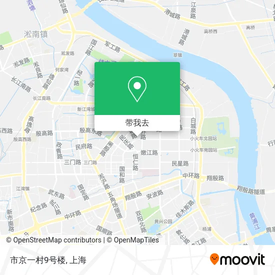 市京一村9号楼地图
