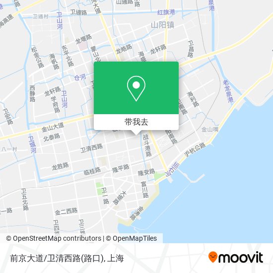 前京大道/卫清西路(路口)地图