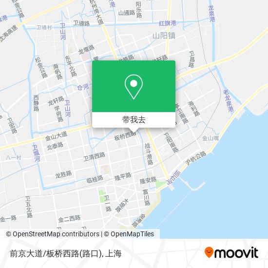 前京大道/板桥西路(路口)地图