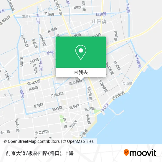 前京大道/板桥西路(路口)地图