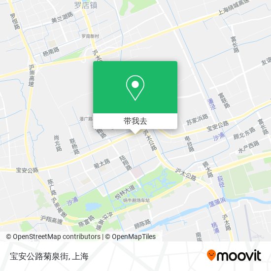 宝安公路菊泉街地图