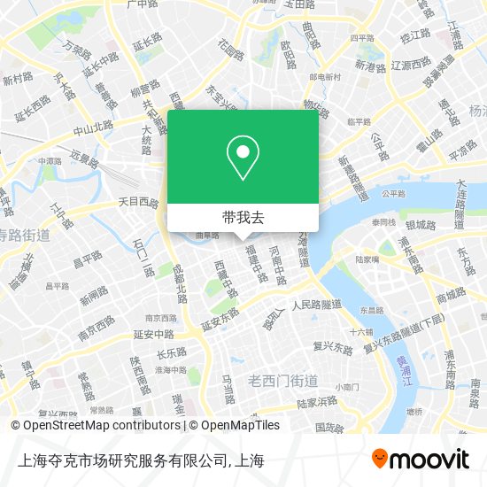上海夺克市场研究服务有限公司地图