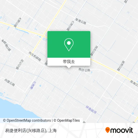 易捷便利店(兴移路店)地图