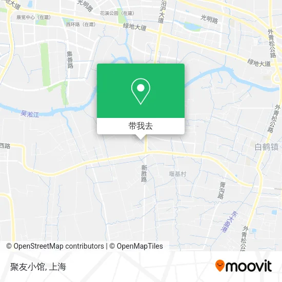 聚友小馆地图