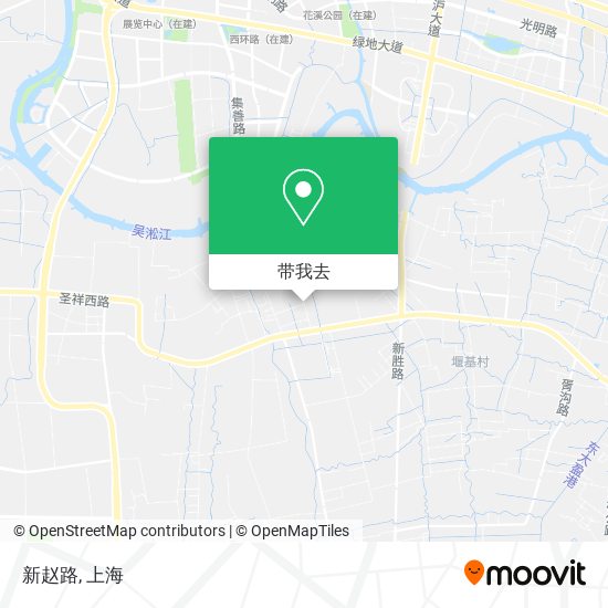 新赵路地图