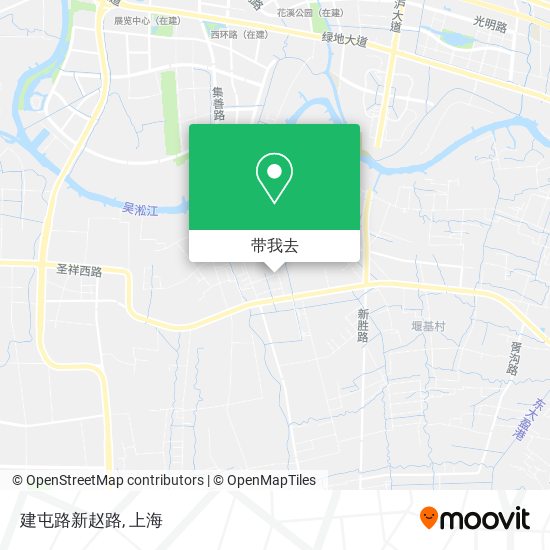 建屯路新赵路地图