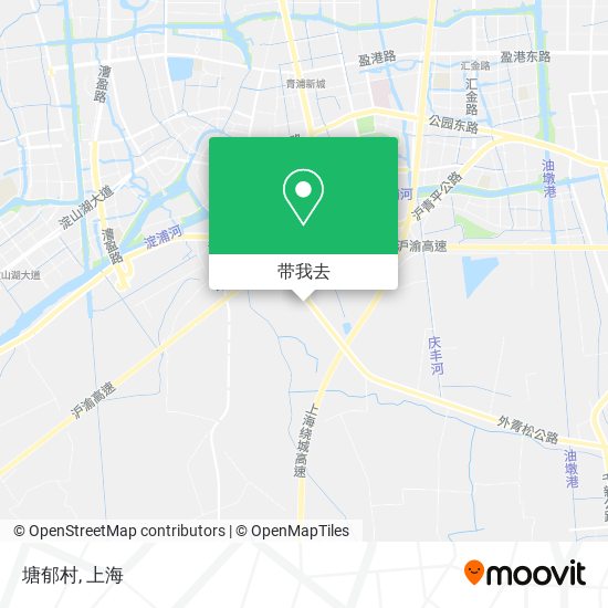 塘郁村地图