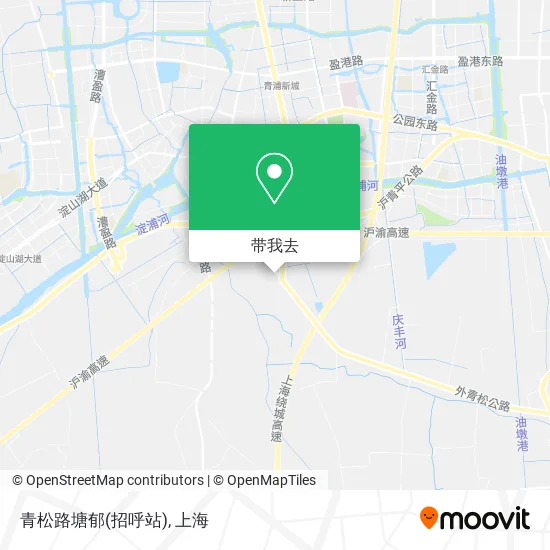 青松路塘郁(招呼站)地图