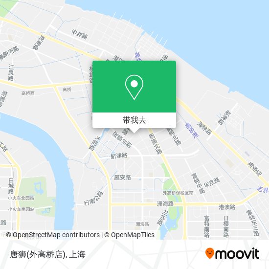 唐狮(外高桥店)地图