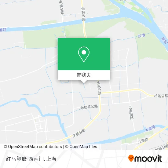 红马塑胶-西南门地图