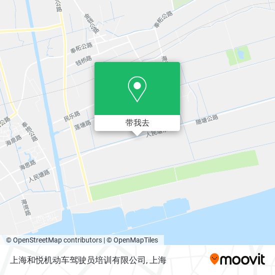 上海和悦机动车驾驶员培训有限公司地图