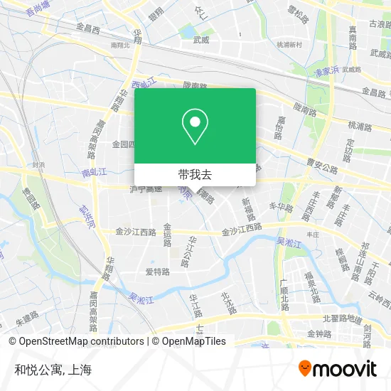 和悦公寓地图