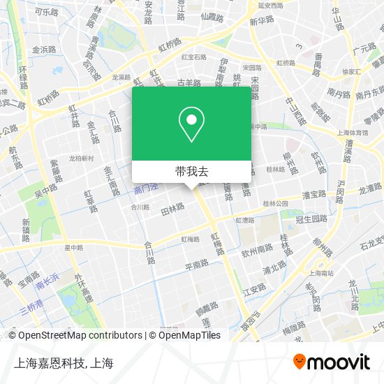 上海嘉恩科技地图