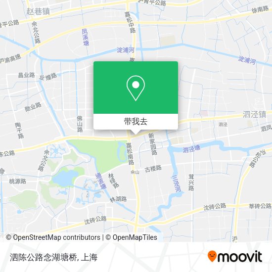 泗陈公路念湖塘桥地图