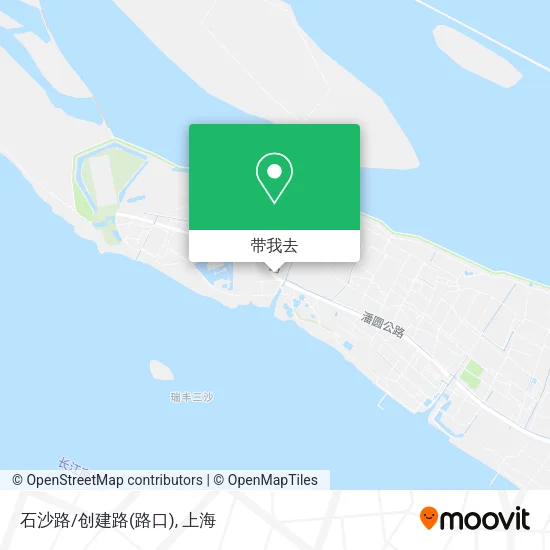 石沙路/创建路(路口)地图