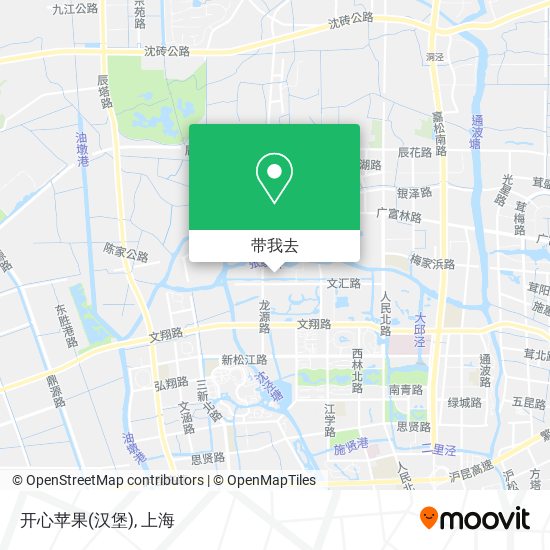 开心苹果(汉堡)地图