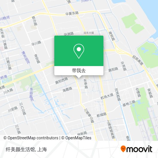 纤美颜生活馆地图