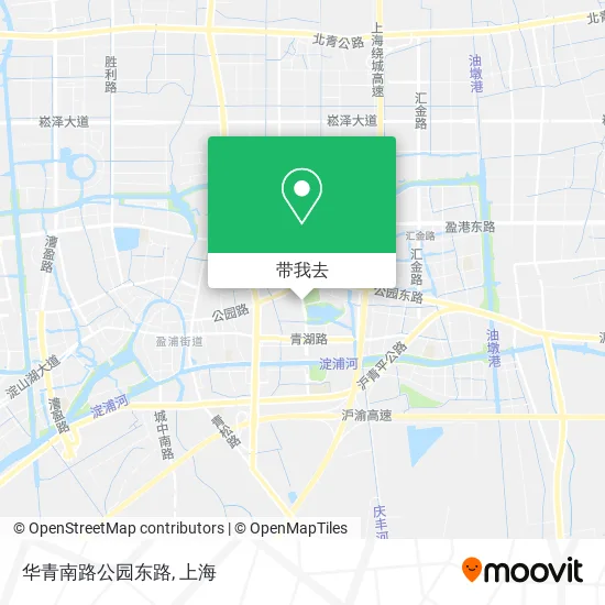 华青南路公园东路地图